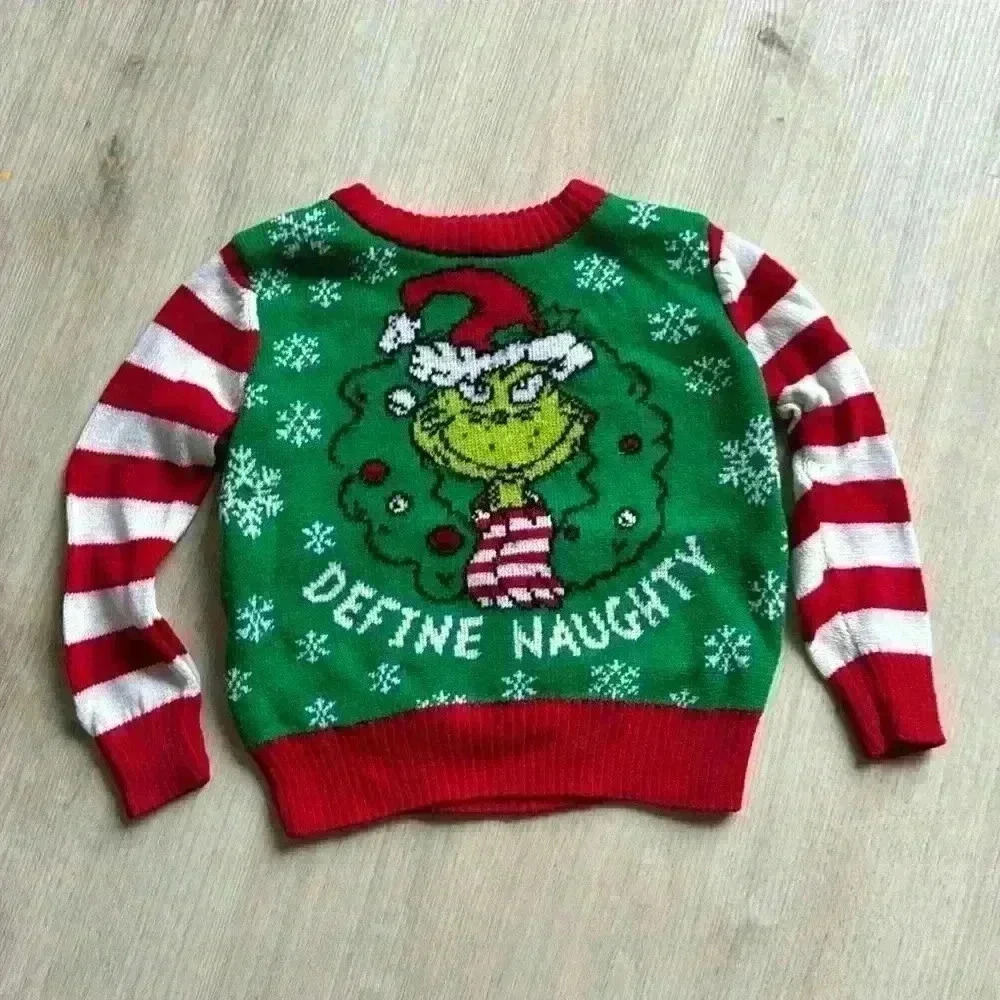 Grinch sweater size 3T